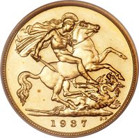 ½ Sovereign reverse