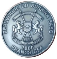 1000 Francs CFA obverse