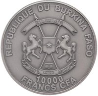 10000 Francs CFA obverse