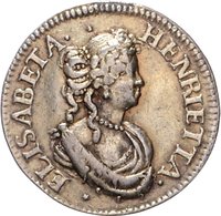 ¼ Thaler obverse