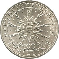 100 Schilling obverse