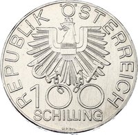 100 Schilling obverse