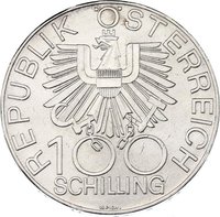 100 Schilling obverse