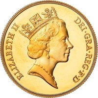 2 Sovereigns obverse