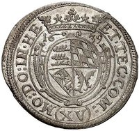 15 Kreuzer reverse