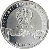10 Zlotys obverse