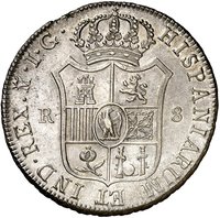 8 Reales reverse