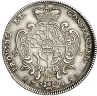 ½ Thaler reverse