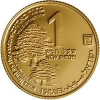 1 New Sheqel obverse