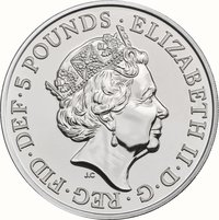 5 Pounds obverse