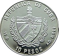 10 Pesos obverse