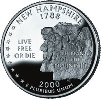 ¼ Dollar reverse
