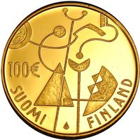 100 Euro obverse