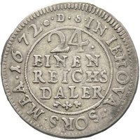1⁄24 Thaler reverse