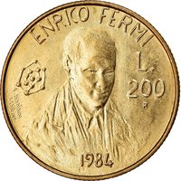 200 Lire reverse