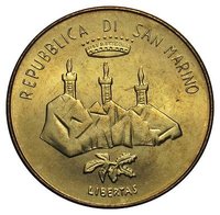 200 Lire obverse