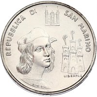 500 Lire obverse