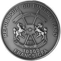 10000 Francs CFA obverse