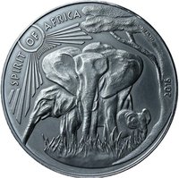 1000 Francs CFA reverse