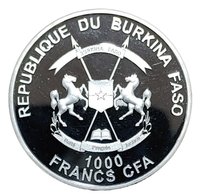 1000 Francs CFA obverse