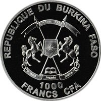 1000 Francs CFA obverse