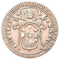 ½ Baiocco obverse