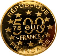 500 Francs obverse