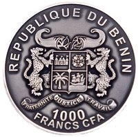 1000 Francs CFA obverse