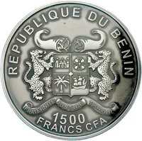 1500 Francs CFA obverse