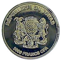 3000 Francs CFA obverse