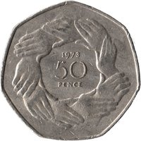 50 Pence reverse