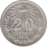 20 Centavos reverse