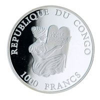 1000 Francs CFA obverse