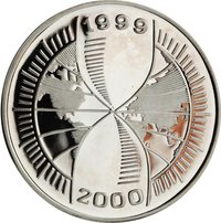 1000 Francs CFA reverse