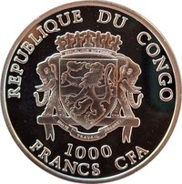 1000 Francs CFA obverse