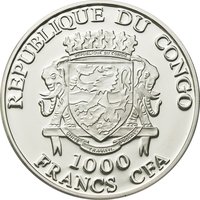 1000 Francs CFA obverse