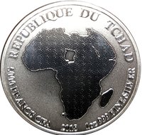 5000 Francs CFA obverse