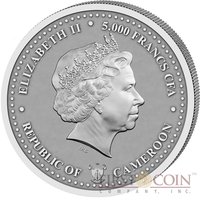 5000 Francs CFA obverse