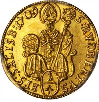 ¼ Ducat reverse