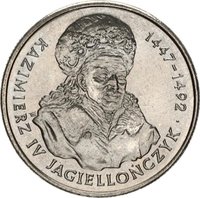 20000 Zlotys reverse