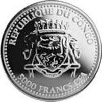 5000 Francs CFA obverse