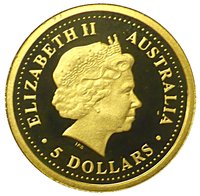 5 Dollars obverse
