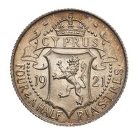 4½ Piastres reverse