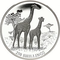 250 Shillings reverse