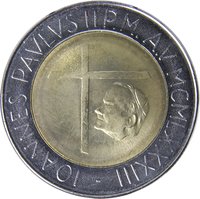 500 Lire obverse