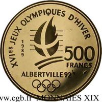 500 Francs reverse