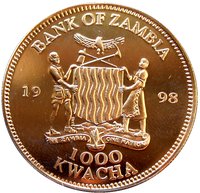 1000 Kwacha obverse