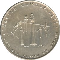 50 Lira obverse