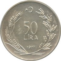 50 Lira reverse