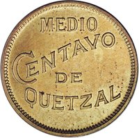 ½ Centavo reverse